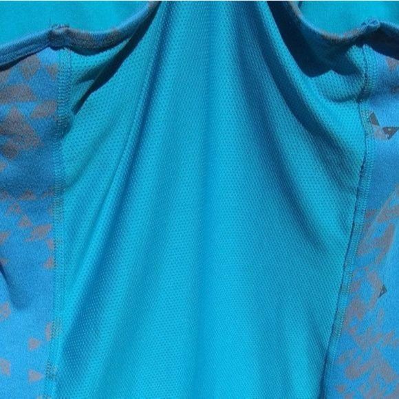 Nike Drifit Blue teal Grey racerback Med Tank top‎ - Picture 6 of 9